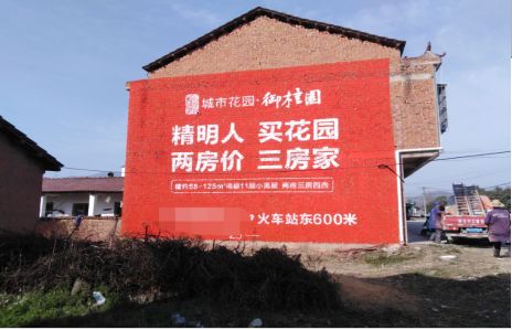 会同如何让湖北墙体广告展现好的效果？