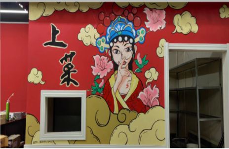 会同墙体彩绘的发展和应用